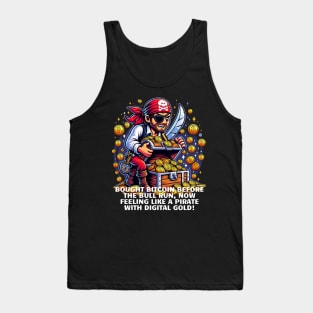 Crypto Pirate: Treasure Hunt in the Digital Sea Tank Top